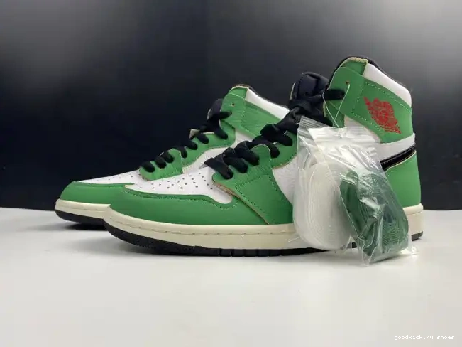 DB4612-300 Lucky Air High Retro Jordan 1 Green 0607